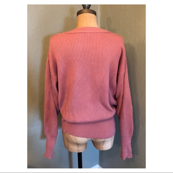 Free People Allure Pullover Sweater - Dusty Pink - Picture 4 of 8
